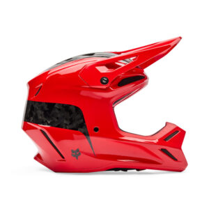 FOX V3 RS FRACTURE HELMET [FLO RED]