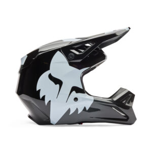 FOX YOUTH V1 SHIELD HELMET [BLK]