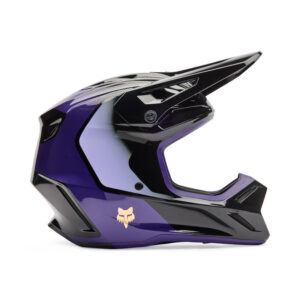 FOX V3 DRIP HELMET [BLK/PUR]