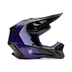 FOX YOUTH V3 SPIRE HELMET [BLK/PUR]