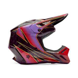 FOX V3 RS CANVAS HELMET [RD]