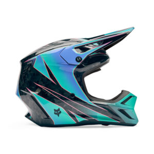 FOX V3 RS CANVAS HELMET [AQU]