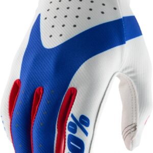 100% ITRACK GLOVES RED/WHITE/BLUE