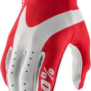 100% ITRACK YOUTH GLOVES RED