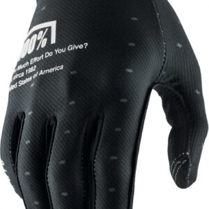 100% RIDEFIT GLOVES BLACK