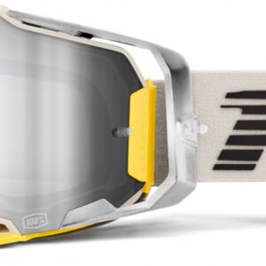 100% ARMEGA GOGGLE VIGO MIRROR SILVER LENS