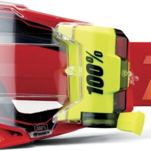 100% ARMEGA FORECAST GOGGLE RED CLEAR