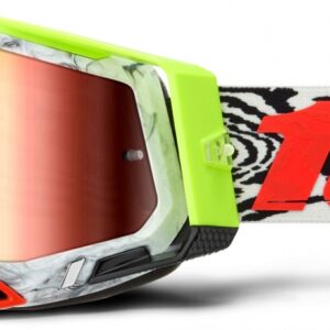 100% RACECRAFT 2 ENGEL MIRROR RED LENS