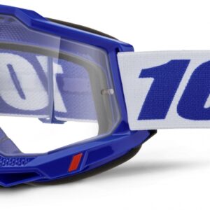 100% ACCURI 2 GOGGLE BLUE CLEAR