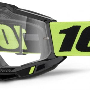 100% ACCURI 2 GOGGLE NEON YELLOW CLEAR