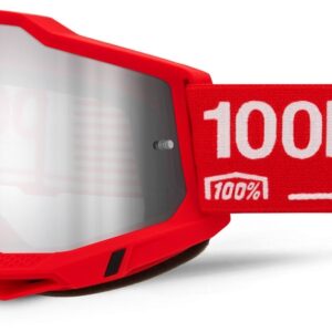 100% ACCURI 2 GOGGLE WOLG MIRROR SILVER LENS