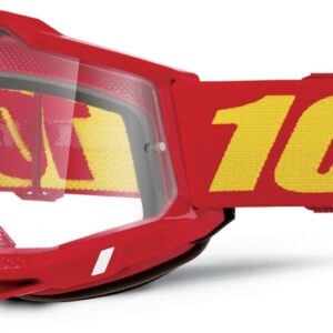 100% ACCURI 2 OTG GOGGLE RED CLEAR
