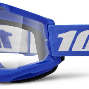 100% STRATA 2 BLUE CLEAR LENS