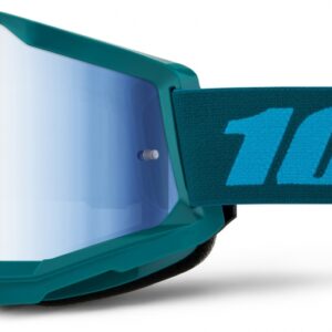 100% STRATA 2 GOGGLE STONE MIRROR BLUE