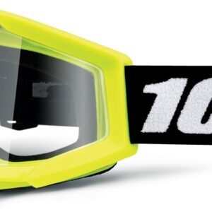 100% STRATA MINI GOGGLE YELLOW CLEAR LENS