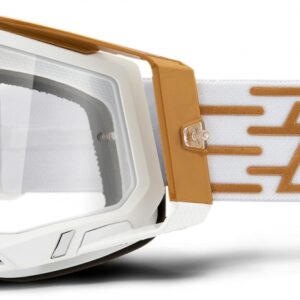 100% RACECRAFT 2 MAYFAIR - CLEAR LENS