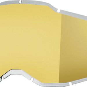 100% LENS RC2/AC2/ST2 INJECTED MIR GOLD ANTI-FOG