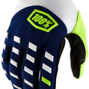 100% AIRMATIC GLOVES NAVY/WHITE
