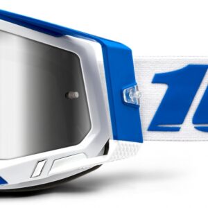 100% RACECRAFT 2 ISOLA FLASH SILVER LENS