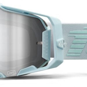 100% ARMEGA FARGO MIRROR SILVER FLASH LENS