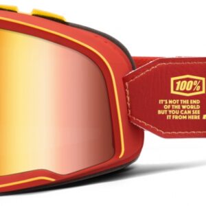100% BARSTOW DEATH SPRAY MIRROR RED LENS