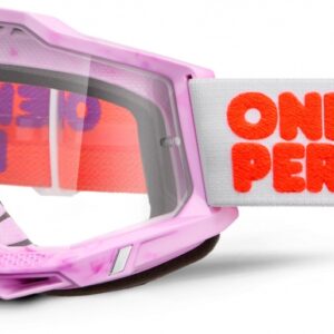 100% ACCURI 2 GOGGLE HUNDREDS CLEAR LENS