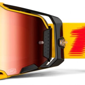 100% ARMEGA GOGGLE TETSU MIRROR RED LENS