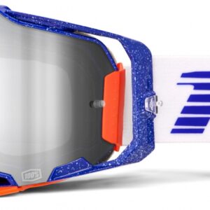 100% ARMEGA GOGGLE LAVINGAAD MIRROR SILVER LENS