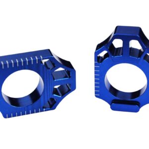 SCAR AXLE BLOCKS SHERCO BLUE