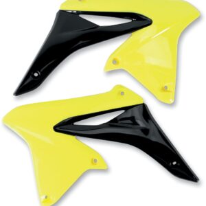 UFO SHROUD RAD RMZ250 10-18 YEL/BK