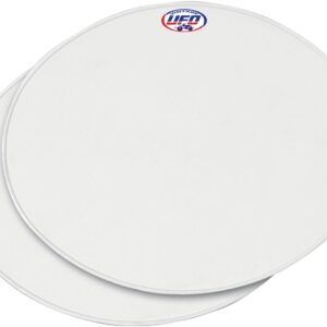 UFO UNI OVAL PLATE WH 2PC