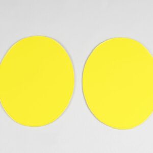 UFO UNI OVAL PLATE YL 2PC