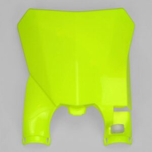 UFO STADIUM#PLATE CRF450 FL YELLOW