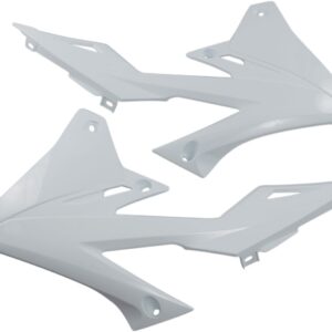 UFO SHROUD RAD RMZ450 18- WHITE