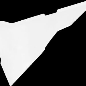 CYCRA AIR BOX COVER WHITE KAWASAKI