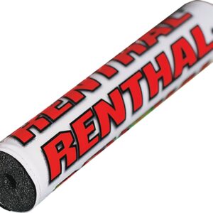 RENTHAL BAR PAD WHT/RED