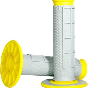 RENTHAL GRIP MX D/C 1/2 WAFF YEL