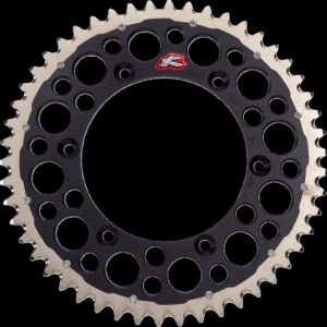 RENTHAL SPROCKET R 520 50T BK SC TWIN