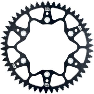 MOTO-MASTER REAR SPROCKET 520 52T BK