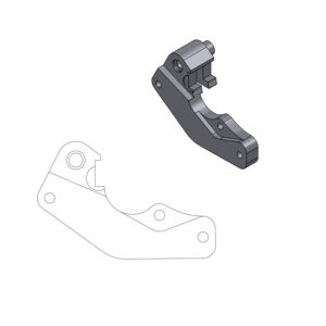 MOTO-MASTER BRAKE CALIPER ADAPTOR