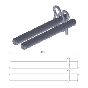 MOTO-MASTER BRAKE PAD PIN