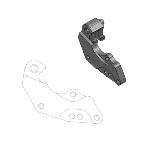 MOTO-MASTER BRAKE CALIPER ADAPTOR