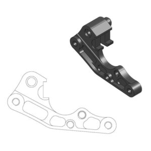 MOTO-MASTER BRAKE CALIPER ADAPTOR