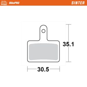 MOTO-MASTER BRAKE PAD SINTER