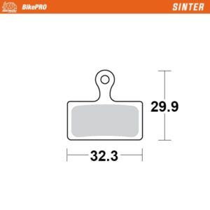 MOTO-MASTER BRAKE PAD SINTER