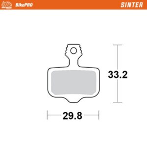 MOTO-MASTER BRAKE PAD SINTER