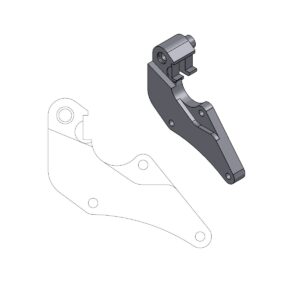 MOTO-MASTER BRAKE CALIPER ADAPTOR SM