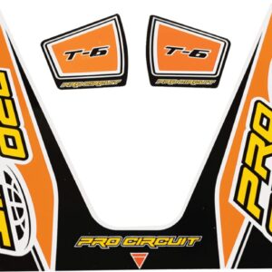 PRO CIRCUIT DECAL T6 ORANGE