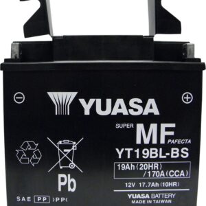 BATTERY YUASA MF YT19BL-BS