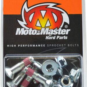 MOTO-MASTER SPROCKET BOLTS M8-30 6PK